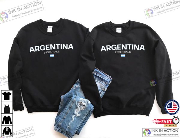 National Team Argentina Soccer Football FIFA World Cup 2022 Shirt