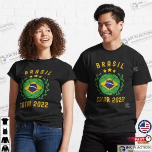 WC Brasil Catar Futbol Classic Tshirt 4