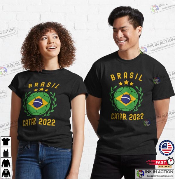 Brasil Catar Futbol Classic T-shirt