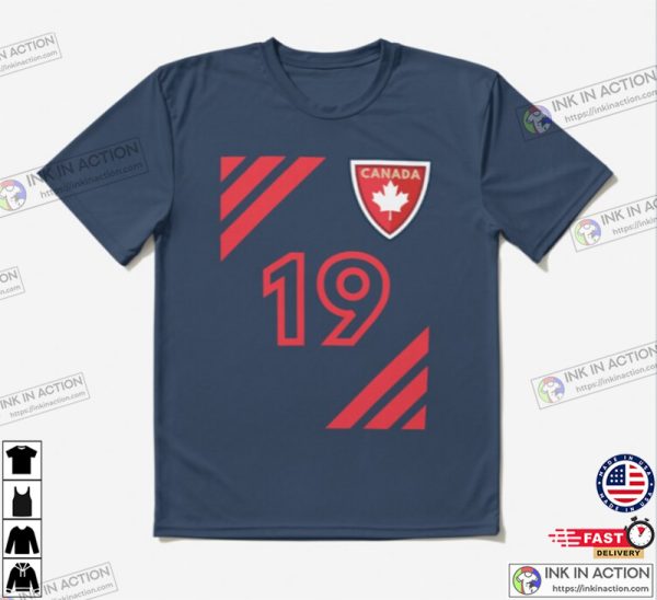 Canada Team Jersey Canada Soccer 2022 T-shirt