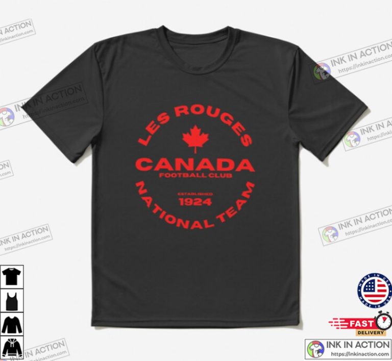 Les Rouges Canada Soccer Team 2022 - Ink In Action