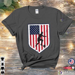 WC National America Soccer Flag T shirt American Logo Shirt Qatar World Cup USA 2022 Shirt USA Fan Shirt Champion 2022 Tee 1