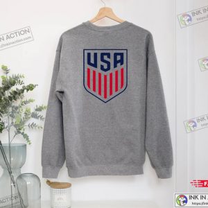 WC USA Logo Sweatshirt Qatar World Cup 2022 USA National Team USA National Soccer Team Us Flag 1