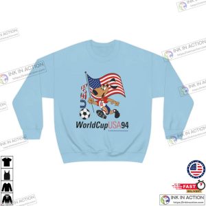 WC USA World Cup USMNT Soccer 1994 Retro Vintage Design Sweatshirt 3