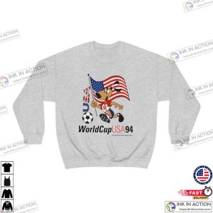 WC USA World Cup USMNT Soccer 1994 Retro Vintage Design Sweatshirt 5