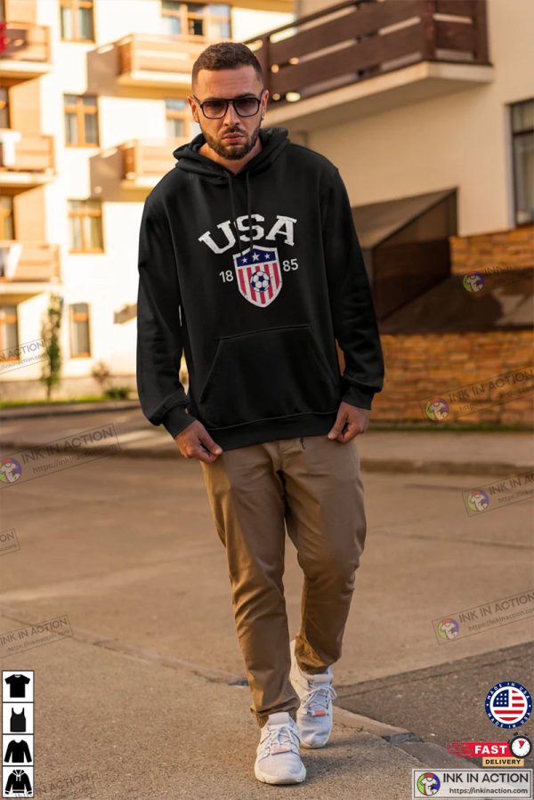 Vintage USA Soccer 1885 Sweatshirt