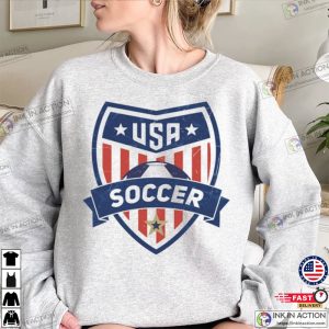 WC Vintage USA Soccer Shirt USA Soccer Logo World Cup 2022 Shirt Pulisic And United States Shirt 3