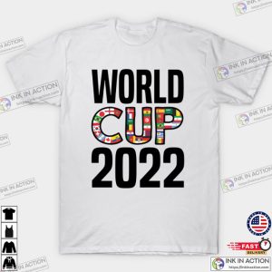 WORLD CUP 2022 National Team Flag T-shirt 6