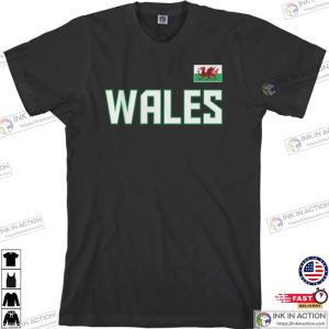 Wales National Team Mens T shirt Welsh Flag European United Kingdom Football Great Britain English Soccer 4