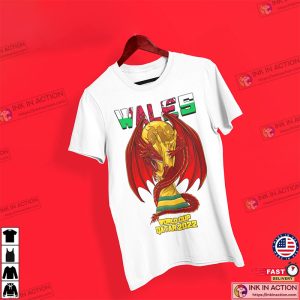 Wales World Cup Unisex T Shirt Qatar World Cup 2022 Supporter Active Shirt 4