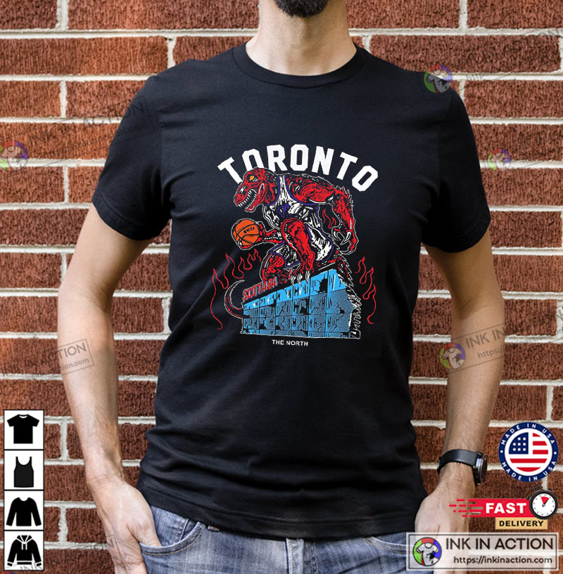 Warren Lotas The North Toronto Raptors NBA Trending T-shirt - Ink