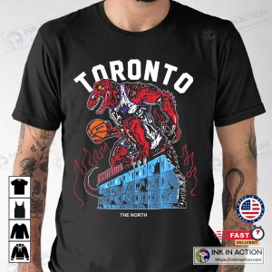 Warren Lotas The North Toronto Raptors Tshirt NBA Tshirt Toronto Raptors Basketball Tshirt 3