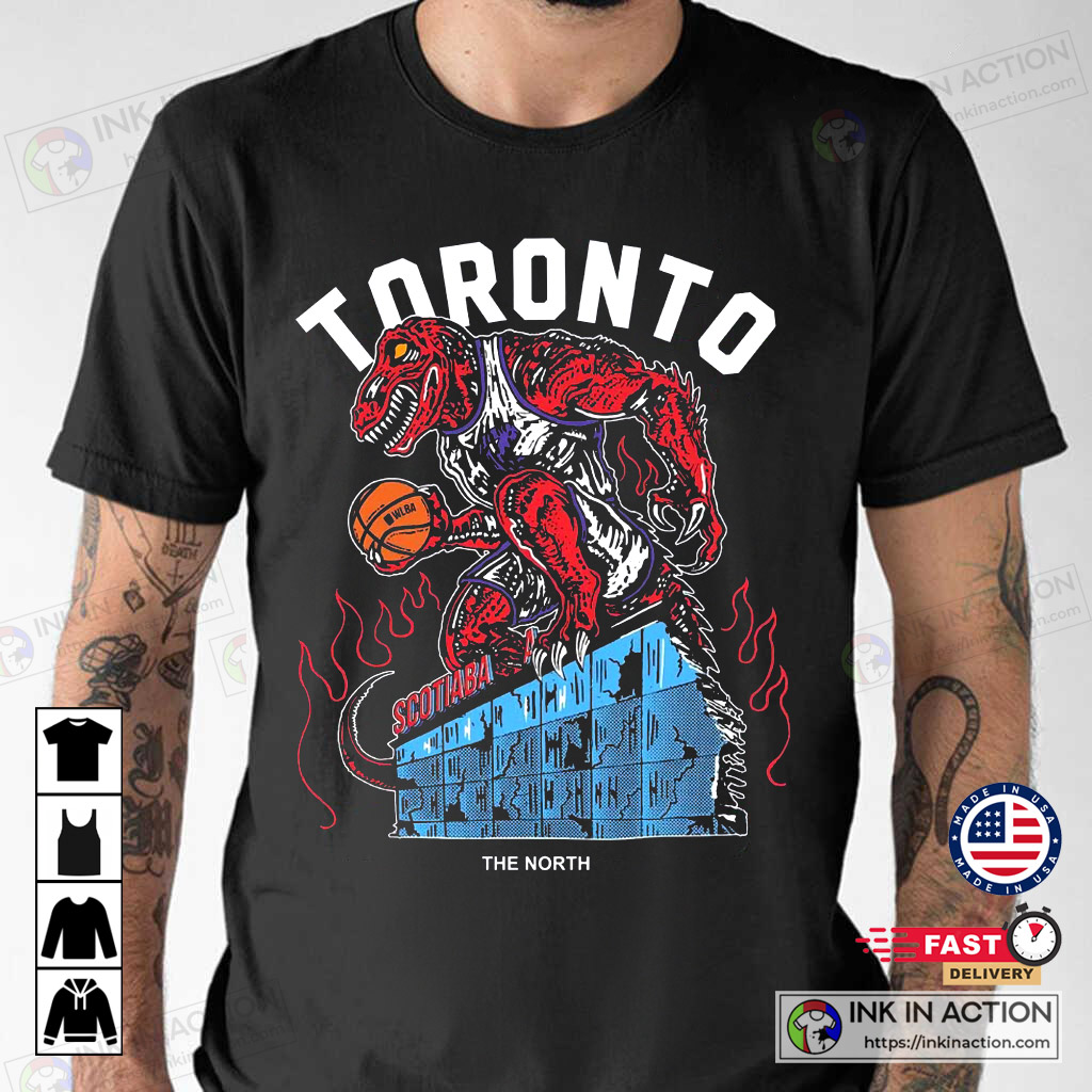 Warren Lotas The North Toronto Raptors NBA Trending T-shirt - Ink
