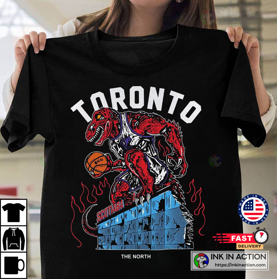 Toronto raptors north store t shirt