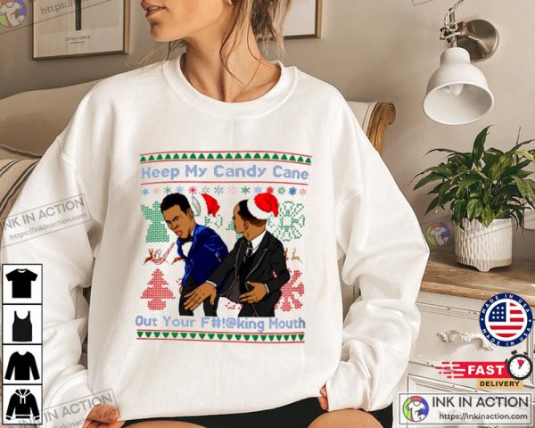 Will Smith Chris Rock Slap Ugly Christmas Shirt