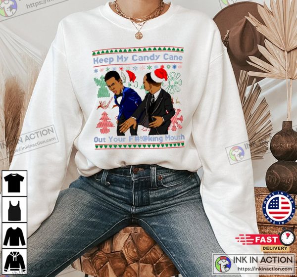 Will Smith Chris Rock Slap Ugly Christmas Shirt