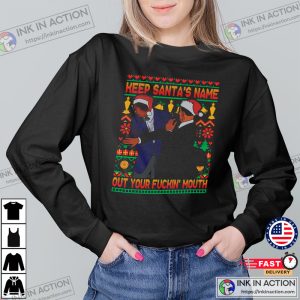 Will Slap Chris Meme 2022 Santa Award Show Christmas Sweatshirt