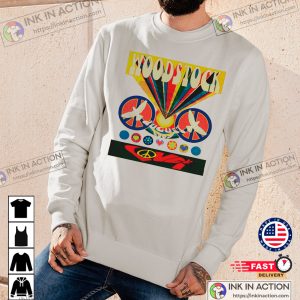 Woodstock 1969 Sweatshirt Comfort Colors Shirt Vintage Style Shirt 2