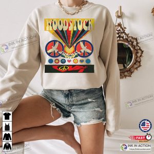 Woodstock 1969 Comfort Colors Shirt Vintage Style