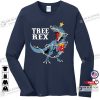 Funny Xmas Christmas Tree Rex Pajama Dinosaur T-Shirt