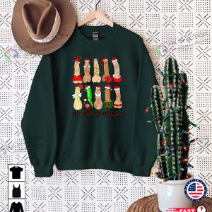 X-mas All I Want For Christmas Dirty Santa Sweatshirt