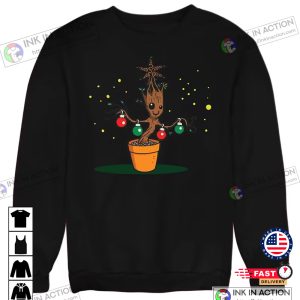 X mas Baby Groot Xmas Tree Christmas Jumper Sweater 5