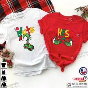 X mas Chest And Nuts Couples Christmas Shirt Christmas Shirt Couple Chestnuts 6