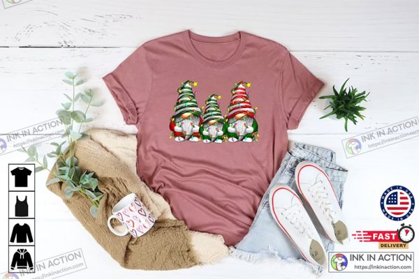 Christmas Gnome Merry Christmas For The Holidays T-shirt