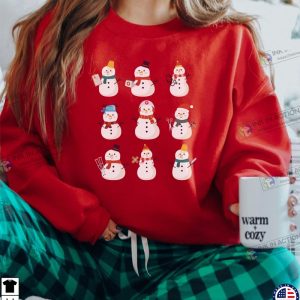 X mas Christmas Nurse Sweatshirt Christmas Pediatric Nurse Sweatshirt Funny Snowman Christmas Nurse Sweater 3