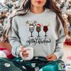 Christmas Spirits Santa Reindeer Gnome Hat Shirt