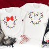 Disney Christmas Lights Mickey & Minnie Basic Shirts
