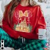 Minnie Gingerbread Castle Disneyland Christmas Shirt