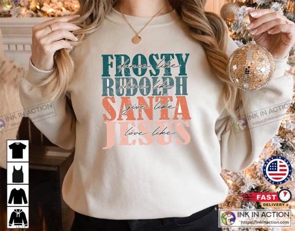 Frosty Rudolph Santa Jesus Basic Christmas
