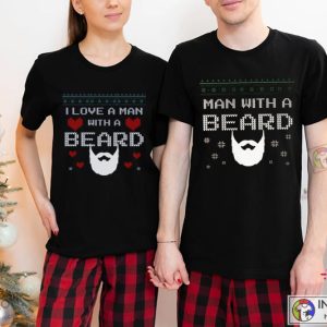 X mas Funny Couples Christmas Shirts Matching Couple Christmas Shirts Ugly Couple Christmas Shirt 3