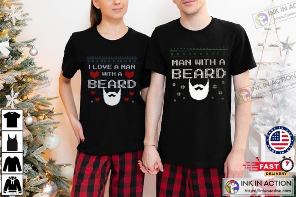 Funny Couples Christmas Shirts, Matching Couple Christmas Shirts, Ugly Couple Christmas Shirt