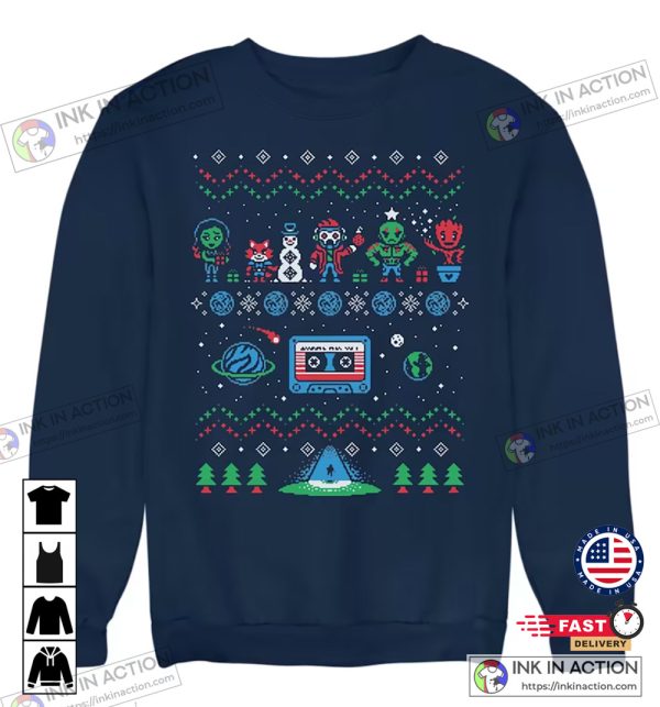 Guardians Christmas Jumper Superhero Sweatshirt