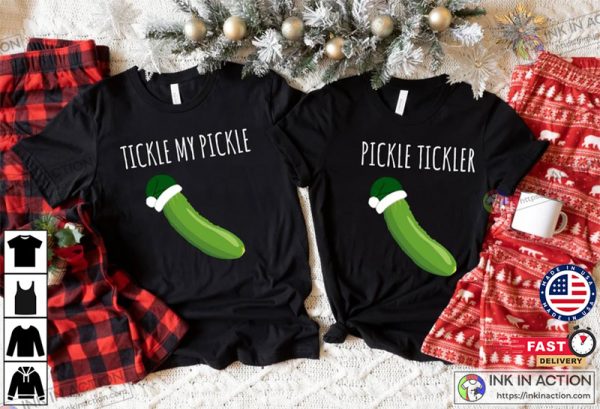 His and Her Christmas Shirts, Couples Christmas Shirts, Funny Matching Couples Christmas