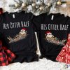 His and Her Otter Half Funny Couples Christmas Shirts