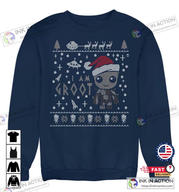 I Am Groot Christmas Cute Holiday Shirt