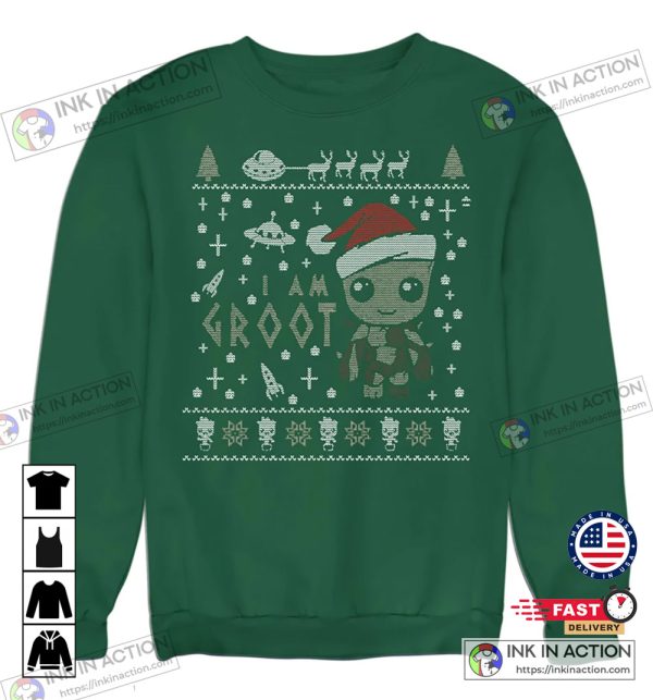 I Am Groot Christmas Cute Holiday Shirt