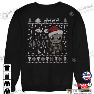 X mas I Am Groot Christmas Jumper Cute Holiday Sweater 4