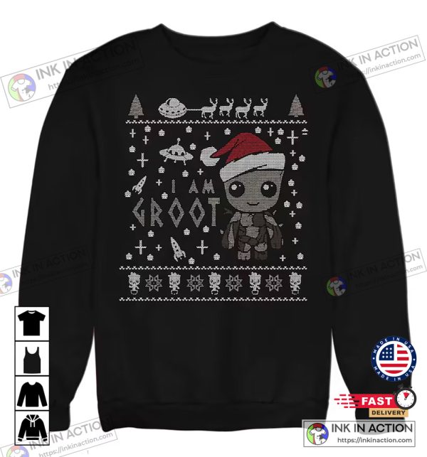 I Am Groot Christmas Cute Holiday Shirt