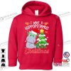 I Want A Hippopotamus For Christmas Lights Santa Hippo Tee