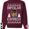 Kanye Bipolar Express Ugly Christmas Graphic Sweater