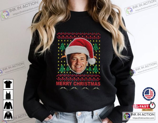 Santa Hat Kirby Smart Christmas Sweater