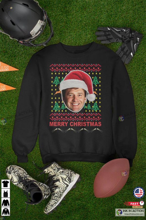 Santa Hat Kirby Smart Christmas Sweater