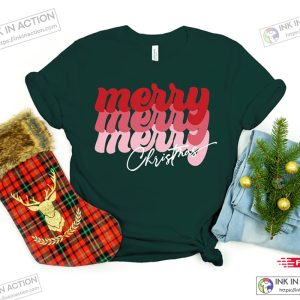Merry Christmas Basic Family Shirt Christian Shirt