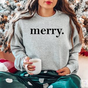 X mas Merry Christmas Sweatshirt Christmas Shirt for Women Holiday Sweater 2