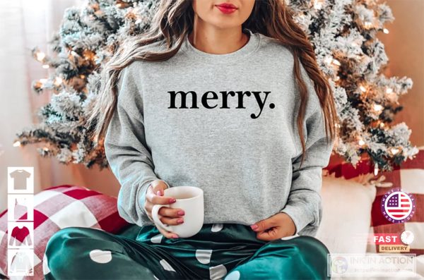 Merry Christmas Basic Shirt for Holiday