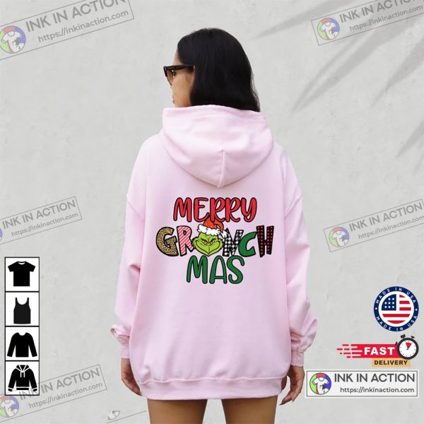 Funny Merry Grinchmas Christmas Hoodie